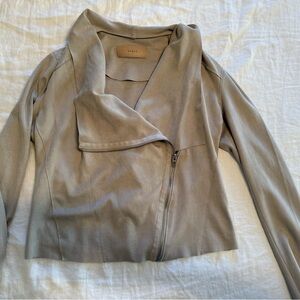 Women's Beige Jacket Blank NYC super soft drape size medium